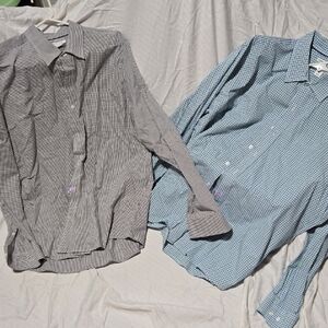 Two Brand New Men's Extra Large Button-down Dress ShirtsTwo for the price of one